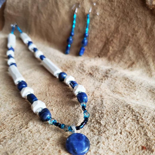 Lapiz Lazuli & Sodalite Set